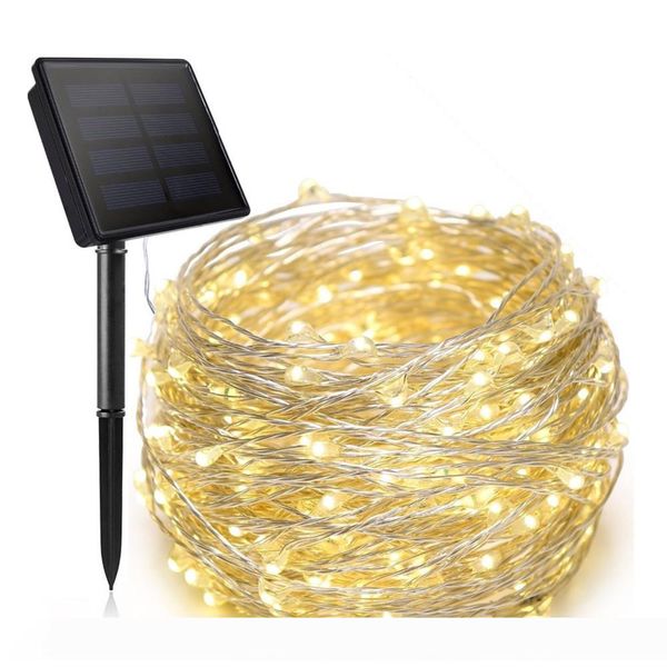 led outdoor lamp string lights 100 200 leds fairy holiday christmas party garland solar garden waterproof 10m
led outdoor lamp string lights 100 200 leds fairy holiday christmas party garland solar garden waterproof 10m