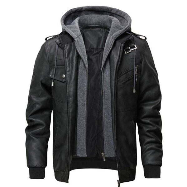 men's fur & faux mountainskin leather jackets 2021 autumn coats casual motorcycle pu jacket male biker eu size sa723, Black
men's fur & faux mountainskin leather jackets 2021 autumn coats casual motorcycle pu jacket male biker eu size sa723, Black