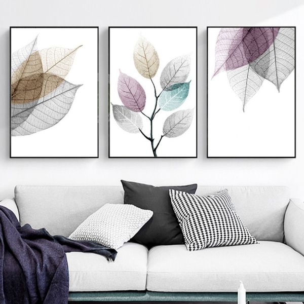 3 panels canvas painting wall posters and prints abstract transparent leaves wall art pictures for living room dining restaurant home decor
3 panels canvas painting wall posters and prints abstract transparent leaves wall art pictures for living room dining restaurant home decor