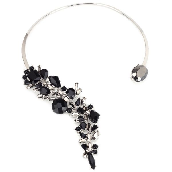 new fashion crystal choker necklace women vintage gold plated maxi necklace wedding statement jewelry, Golden;silver
new fashion crystal choker necklace women vintage gold plated maxi necklace wedding statement jewelry, Golden;silver
