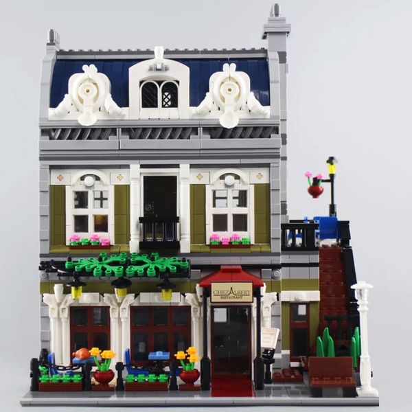 in stock 15010 2418pcs street view city restaurant building block bricks education toys compatible with 10243 84010
in stock 15010 2418pcs street view city restaurant building block bricks education toys compatible with 10243 84010
