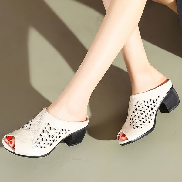 alishinrey 2020 summer shoes fashion peep toe women slippers female women genuine leather sandals high heels shoes zapatos mujer, Black
alishinrey 2020 summer shoes fashion peep toe women slippers female women genuine leather sandals high heels shoes zapatos mujer, Black
