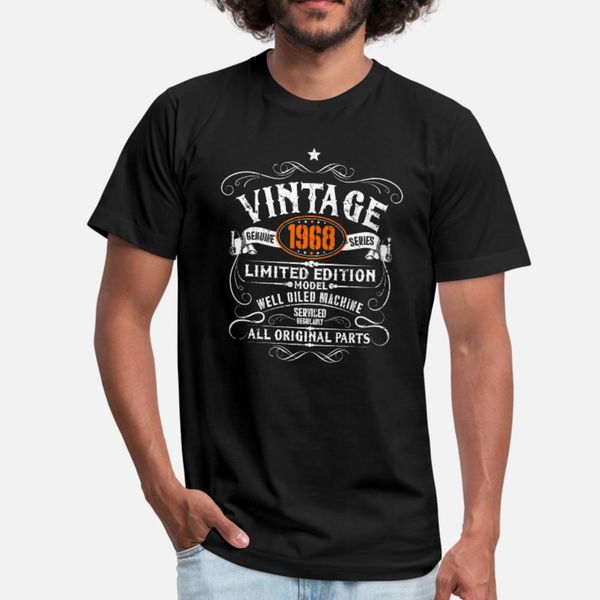 50th birthday vintage 1968 gift t shirt men printed short sleeve round neck natural crazy funny casual spring autumn letters shirt
50th birthday vintage 1968 gift t shirt men printed short sleeve round neck natural crazy funny casual spring autumn letters shirt