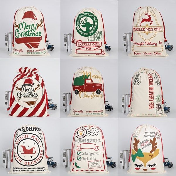 2021 new year christmas gift bags large organic heavy canvas bag santa sack drawstring bag with reindeers santa claus sack bags for kids dhl
2021 new year christmas gift bags large organic heavy canvas bag santa sack drawstring bag with reindeers santa claus sack bags for kids dhl
