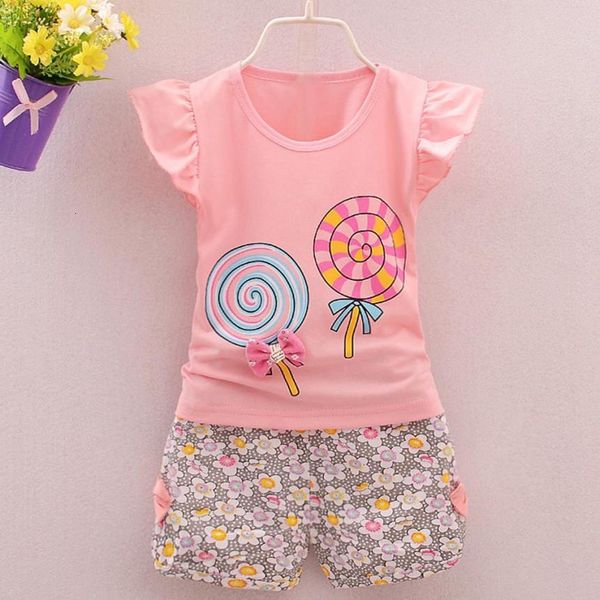 3 colors 2pcs toddler kids baby girls outfits lolly t-shirt +short pants clothes set lollipop pattern sweet cute july26, White
3 colors 2pcs toddler kids baby girls outfits lolly t-shirt +short pants clothes set lollipop pattern sweet cute july26, White