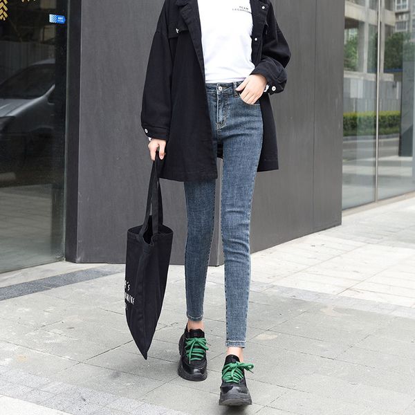 women's jeans 2021 women high waist stretch skinny denim feet pants comfortable elastic slim light plaid casual pencil trousers m212, Blue
women's jeans 2021 women high waist stretch skinny denim feet pants comfortable elastic slim light plaid casual pencil trousers m212, Blue