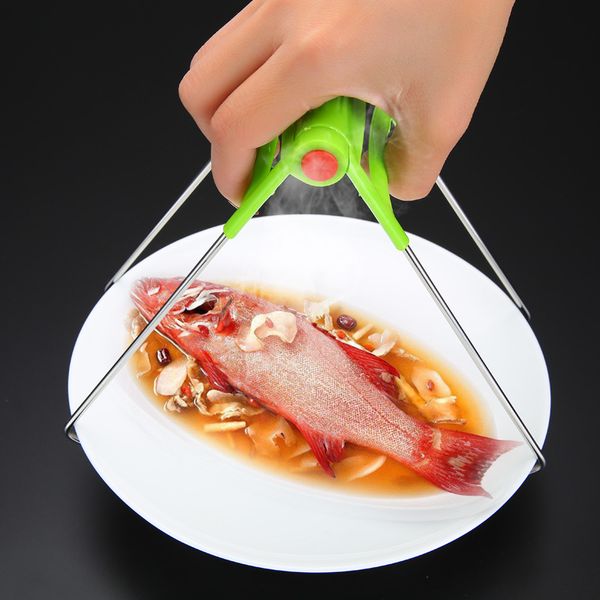 stainless steel steaming dish anti scalding clip, casserole antiskid bowl taking device, tray, artifact, household kitchen utens
stainless steel steaming dish anti scalding clip, casserole antiskid bowl taking device, tray, artifact, household kitchen utens