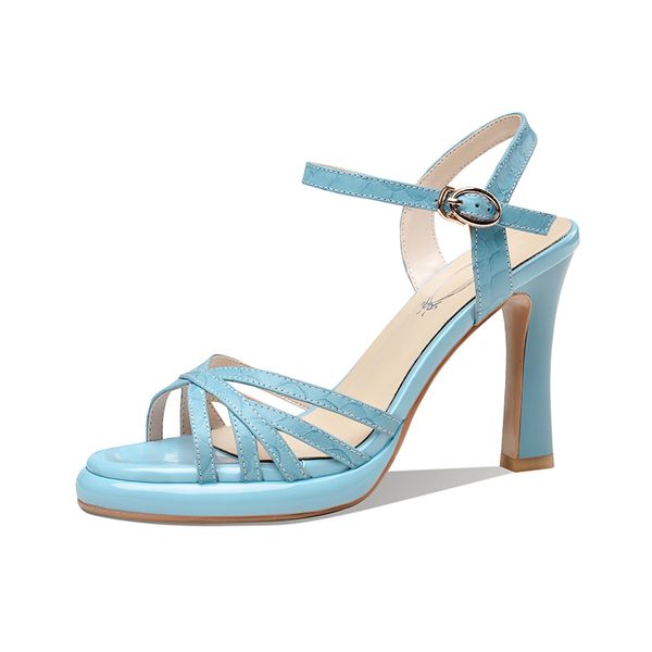 2020 new summer women sandals genuine leather shoes woman high heel sandals females fashion shoes, Black
2020 new summer women sandals genuine leather shoes woman high heel sandals females fashion shoes, Black