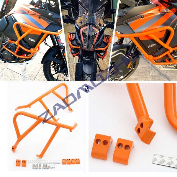 for 1290 super adventure s r 1050 1090 1190 2013-2020 upper crash bars engine guard bumper stunt cage frame protector
for 1290 super adventure s r 1050 1090 1190 2013-2020 upper crash bars engine guard bumper stunt cage frame protector