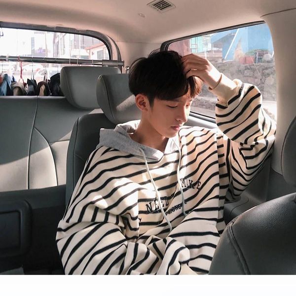 casual hoodie men sweatshirt autumn&winter striped hoodies long sleeve sweatshirt outwear coat black white streetwear hoodies
casual hoodie men sweatshirt autumn&winter striped hoodies long sleeve sweatshirt outwear coat black white streetwear hoodies