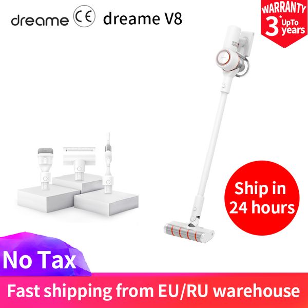 new xiaomi dreame v8 vacuum cleaner 350w 18000pa strong suction handheld wireless cordless stick dust collector for home car
new xiaomi dreame v8 vacuum cleaner 350w 18000pa strong suction handheld wireless cordless stick dust collector for home car