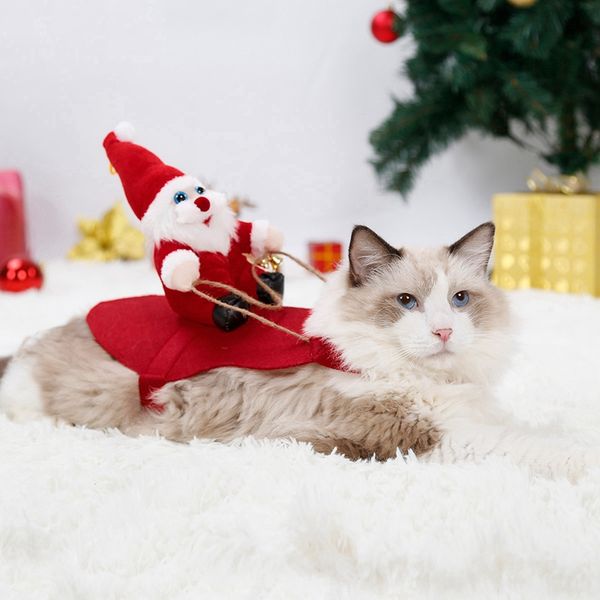 christmas dog clothes cat costume cowboy rider santa claus funny cosplay small medium dogs cats dress pet apperal m
christmas dog clothes cat costume cowboy rider santa claus funny cosplay small medium dogs cats dress pet apperal m