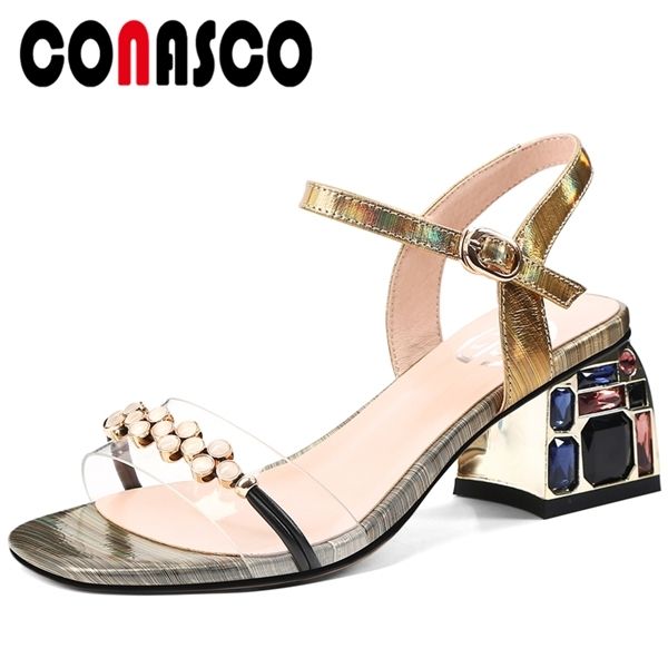 conasco euro style 2020 summer new genuine leather women sandals pumps high heels fashion crystal casual wedding shoes woman 0922, Black
conasco euro style 2020 summer new genuine leather women sandals pumps high heels fashion crystal casual wedding shoes woman 0922, Black