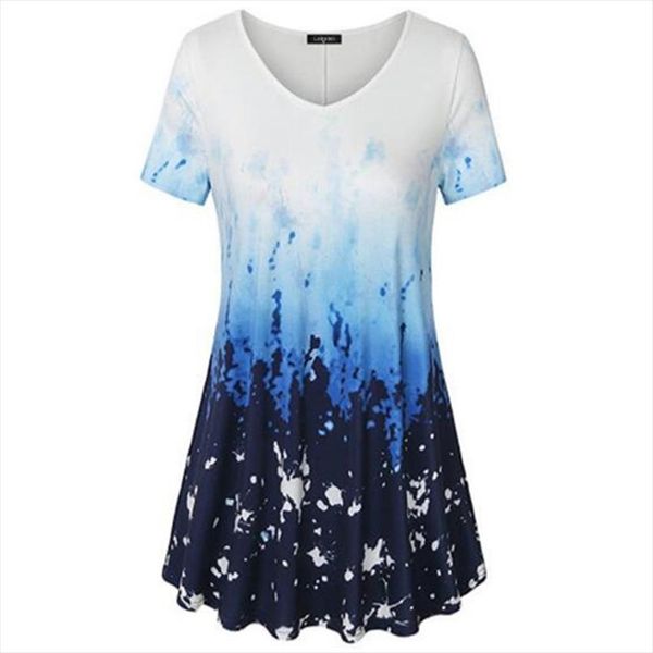 4xl 5xl large size summer women t shirts boho tunic casual v neck short sleeve print tee shirts lady plus, White
4xl 5xl large size summer women t shirts boho tunic casual v neck short sleeve print tee shirts lady plus, White