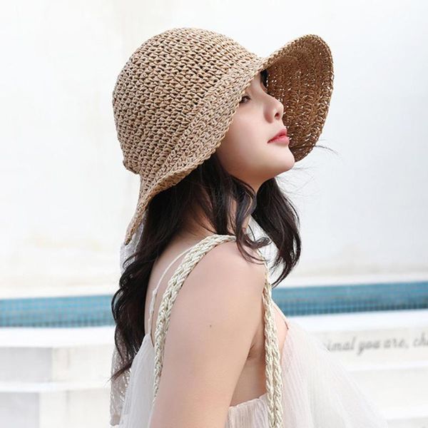 fashion women straw weave lace tie wide visor sun protection hat beach sunhat, Blue;gray
fashion women straw weave lace tie wide visor sun protection hat beach sunhat, Blue;gray