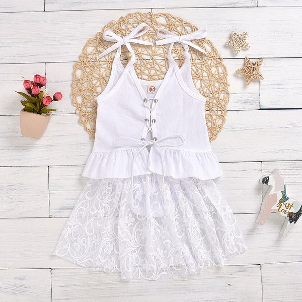designer casual cool fashion toddler baby girls clothes solid sling button lace mesh yarn skirt 2pcs outfits clothes, Pink;blue
designer casual cool fashion toddler baby girls clothes solid sling button lace mesh yarn skirt 2pcs outfits clothes, Pink;blue