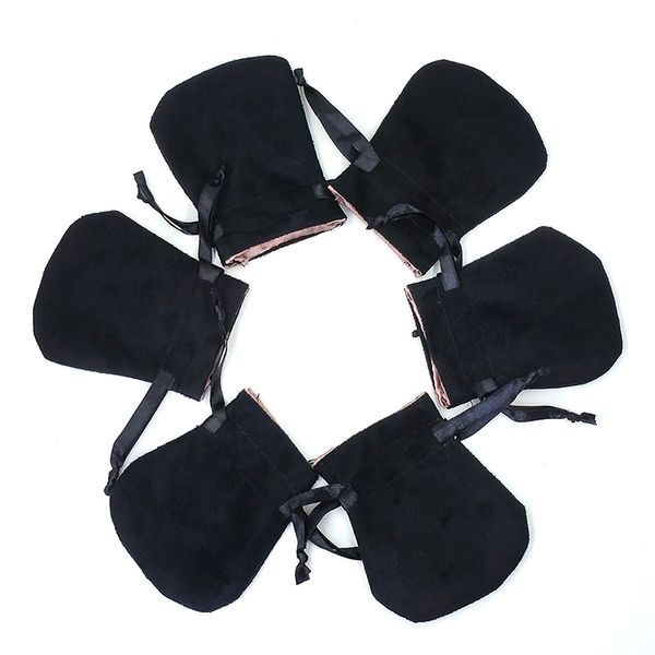 

Black velvet Jewelry Bag dust bags for Pandora Style Charms Beads Pendants Bracelets and Necklaces DIY Jewelry gift bags