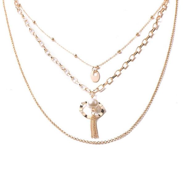 new bohemian geometric multi layer necklaces for women sliver color crystal choker long necklace statement fashion jewelry, Silver
new bohemian geometric multi layer necklaces for women sliver color crystal choker long necklace statement fashion jewelry, Silver