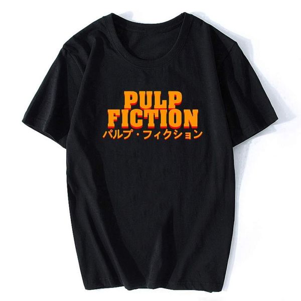 Movie Wallace pulp fiction T shirt summer style mens hip hop T-shirt casual cotton top black
Movie Wallace pulp fiction T shirt summer style mens hip hop T-shirt casual cotton top black