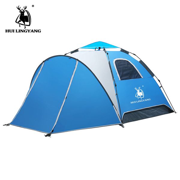 new style outdoor camping supplies ultra light 3-4 person double layer aluminum alloy rainproof backpack tent
new style outdoor camping supplies ultra light 3-4 person double layer aluminum alloy rainproof backpack tent