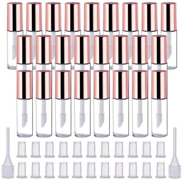 25 pcs 1.2 ml rose gold empty lip gloss tubes containers clear mini refillable lip bottles for diy makeup lipgloss tube
25 pcs 1.2 ml rose gold empty lip gloss tubes containers clear mini refillable lip bottles for diy makeup lipgloss tube