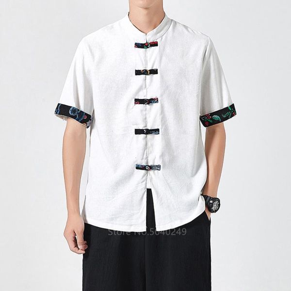 ethnic clothing summer chinese vintage tang suit linen collar stiching shirts 2021 traditional for men hanfu blouse, Red
ethnic clothing summer chinese vintage tang suit linen collar stiching shirts 2021 traditional for men hanfu blouse, Red