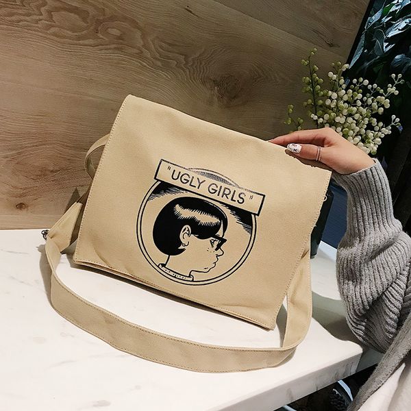 female casual canvas messenger bag women korean satchel student school bags for girls trend folding big shoulder bag
female casual canvas messenger bag women korean satchel student school bags for girls trend folding big shoulder bag