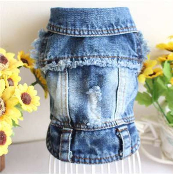 2020 Pet Clothes Designer Dog Clothes for Small Dogs Cool Jeans Jacket for French Bulldog Denim Coat Dog Outfit for Chihuahua
2020 Pet Clothes Designer Dog Clothes for Small Dogs Cool Jeans Jacket for French Bulldog Denim Coat Dog Outfit for Chihuahua