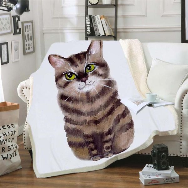 blankets cat cotton velvet thicken blanket throw 130*150cm/150*200cm for baby kids on sofa bed plane car winter
blankets cat cotton velvet thicken blanket throw 130*150cm/150*200cm for baby kids on sofa bed plane car winter