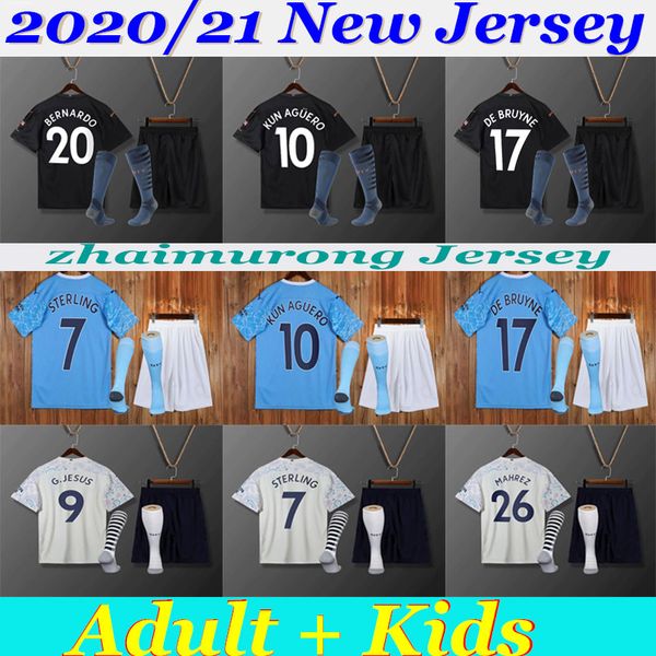 2020 2021 manchester kids kit sets soccer jersey sterling de bruyne kun aguero mahrez 20 21 city jersey football shirt man uniforms, Black
2020 2021 manchester kids kit sets soccer jersey sterling de bruyne kun aguero mahrez 20 21 city jersey football shirt man uniforms, Black