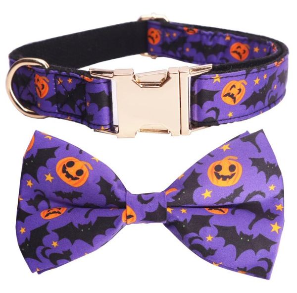 halloween dog collar bow tie with ghost, jack o lantern, candy corn, spider for halloween holidays
halloween dog collar bow tie with ghost, jack o lantern, candy corn, spider for halloween holidays