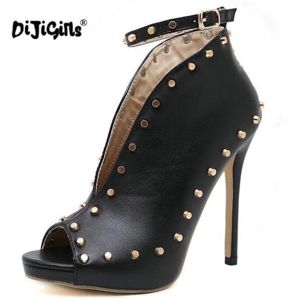 roma latest women pumps peep toe ankle strap sandals gladiator cut out v rivets studs high heel shoes woman stiletto, Black
roma latest women pumps peep toe ankle strap sandals gladiator cut out v rivets studs high heel shoes woman stiletto, Black