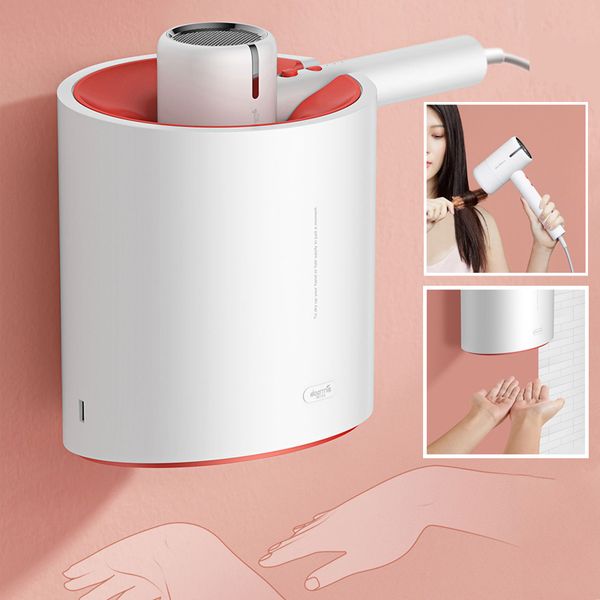 automatic induction hand dryer l bathroom wall-mounted hair dryer negative ion hairdryer hand drying machine 2 in 1 220v 
automatic induction hand dryer l bathroom wall-mounted hair dryer negative ion hairdryer hand drying machine 2 in 1 220v