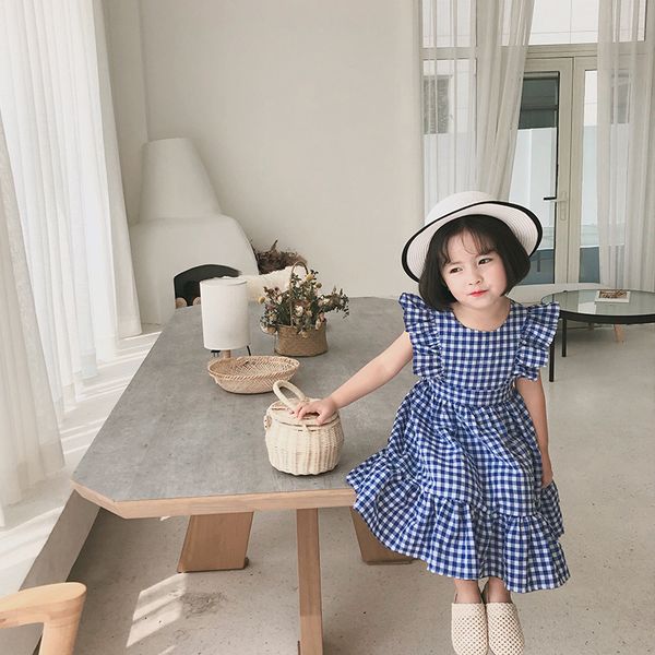 2020 лето новых детей корейского платья принцесса девочки рукавов рябить платье пледа, Red;yellow
2020 лето новых детей корейского платья принцесса девочки рукавов рябить платье пледа, Red;yellow