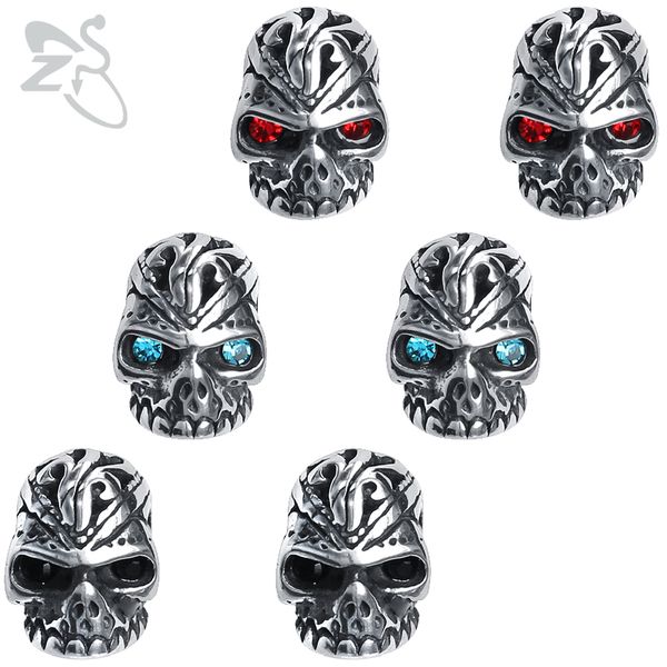 zs men's skull punk earrings with 3 color zirconia eyes stainless steel rock roll stud earrings hip hop small jewelry, Golden;silver
zs men's skull punk earrings with 3 color zirconia eyes stainless steel rock roll stud earrings hip hop small jewelry, Golden;silver