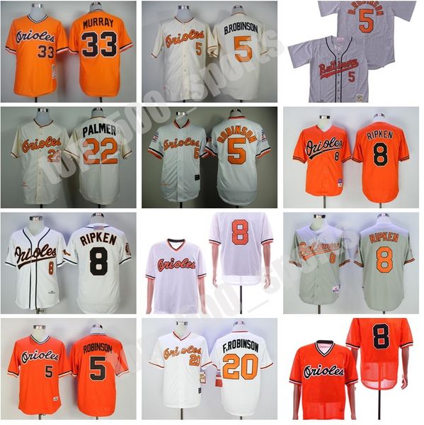 мужская майка 5 robinson 8 ripken 20 f.robinson 22 palmer 33 murray белых гого бейсбол трикотажных изделий, Blue;black
мужская майка 5 robinson 8 ripken 20 f.robinson 22 palmer 33 murray белых гого бейсбол трикотажных изделий, Blue;black