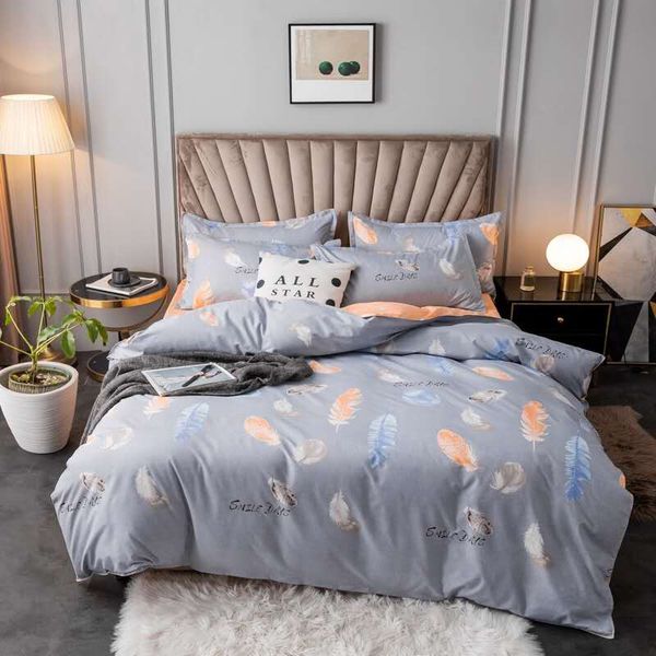 2020 fashion bedding sets duvet cover bed linen feather print comforter sets pillowcases bed sheets size quilt cover
2020 fashion bedding sets duvet cover bed linen feather print comforter sets pillowcases bed sheets size quilt cover