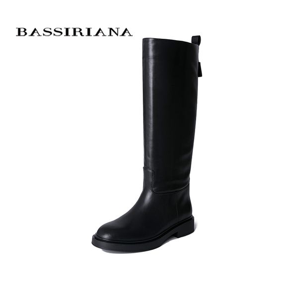 bassiriana2020 new autumn and winter women's boots leather shoes leather non-slip soles flat boots, Black
bassiriana2020 new autumn and winter women's boots leather shoes leather non-slip soles flat boots, Black