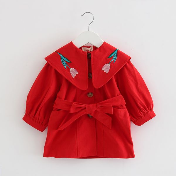 coat spring autumn girls windbreaker baby kids flower embroidery outwear for trench clothing 0-3y, Blue;gray
coat spring autumn girls windbreaker baby kids flower embroidery outwear for trench clothing 0-3y, Blue;gray