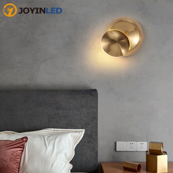 round nordic bedroom bedside lamp 360 degree rotating wrought iron wall lamp simple postmodern corridor aisle study wall
round nordic bedroom bedside lamp 360 degree rotating wrought iron wall lamp simple postmodern corridor aisle study wall