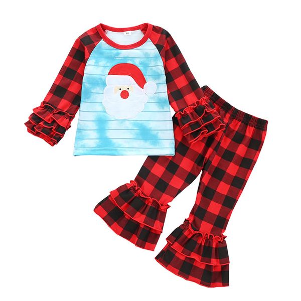 clothing sets 2021 toddler kids girls 2 pcs christmas outfits cute printed pattern ruffle sleeve shirt + flared long pant clothes, White
clothing sets 2021 toddler kids girls 2 pcs christmas outfits cute printed pattern ruffle sleeve shirt + flared long pant clothes, White