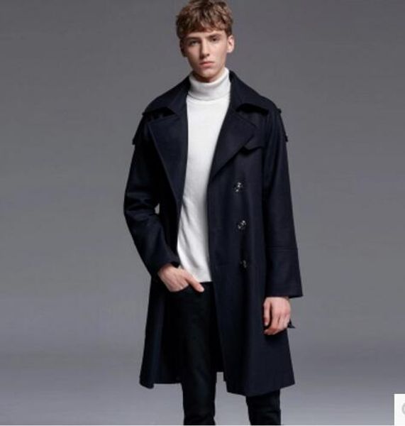 s-6xl new autumn winter men's clothing casual plus size medium-long woolen overcoat male 2020 double breasted woolen outerwear, Black
s-6xl new autumn winter men's clothing casual plus size medium-long woolen overcoat male 2020 double breasted woolen outerwear, Black