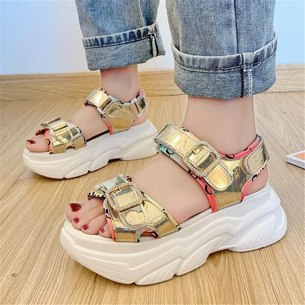 fashion female chunky sports sandals women summer platform beach sandals glittering wedges open toed ladies shoes sandalias, Black
fashion female chunky sports sandals women summer platform beach sandals glittering wedges open toed ladies shoes sandalias, Black