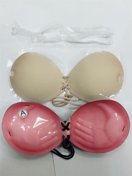 bras womens push up 3 cm self-adhesive silicone bust front closure strapless invisible sujetador for wedding party, Red;black
bras womens push up 3 cm self-adhesive silicone bust front closure strapless invisible sujetador for wedding party, Red;black