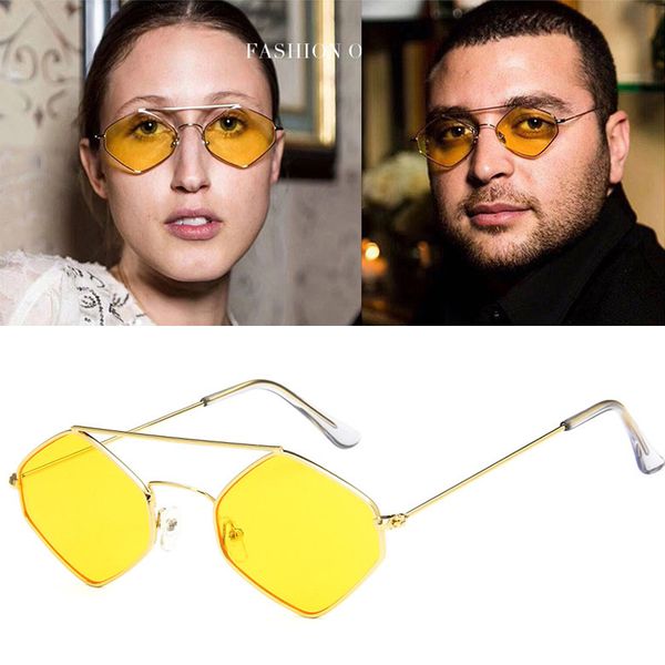 дпз 2020 новая мода темперамент алмаз женщины солнцезащитные очки, хип-хоп личности многоугольник прозрачный океан очки, White;black 
дпз 2020 новая мода темперамент алмаз женщины солнцезащитные очки, хип-хоп личности многоугольник прозрачный океан очки, White;black