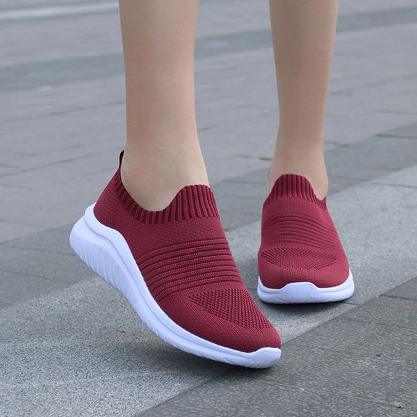 sneakers woman shoes flats ladies vulcanized mesh breathable comfort slip on women's socks shoes walking casual female fashion, Black
sneakers woman shoes flats ladies vulcanized mesh breathable comfort slip on women's socks shoes walking casual female fashion, Black