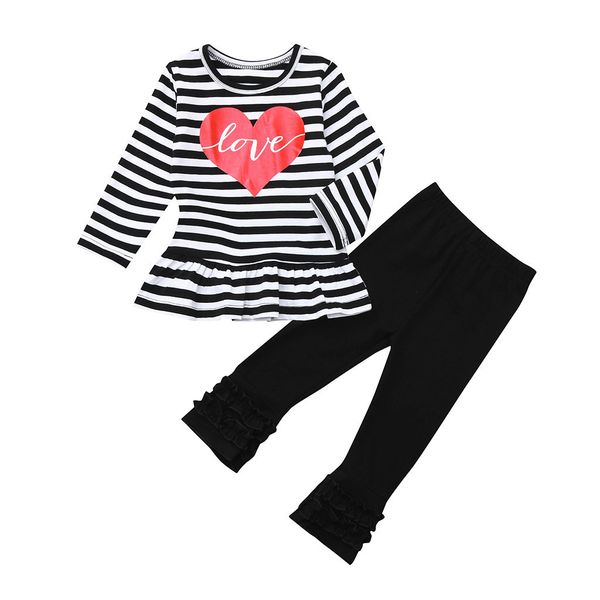 clearance cut baby girls baby kids girl letter heart love dress striped pants set valentine outfits z0211, White
clearance cut baby girls baby kids girl letter heart love dress striped pants set valentine outfits z0211, White