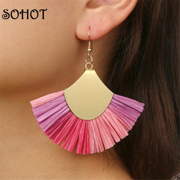 so2020 new ethnic style sector women colorful drop earrings wild fashion new for creative for femme wedding gift, Silver
so2020 new ethnic style sector women colorful drop earrings wild fashion new for creative for femme wedding gift, Silver