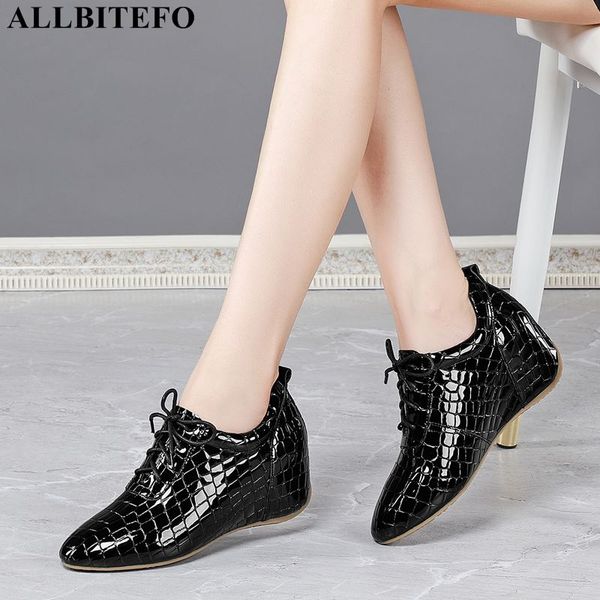 allbitefo size 34-42 non-slip stone texture genuine leather women heels shoes wedges heels fashion red women high heel shoes, Black
allbitefo size 34-42 non-slip stone texture genuine leather women heels shoes wedges heels fashion red women high heel shoes, Black