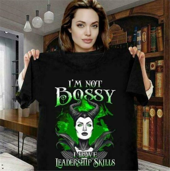 maleficent i'm not bossy i have leadership skills ladies t-shirt cotton s-3xl brand fashion tee shirt
maleficent i'm not bossy i have leadership skills ladies t-shirt cotton s-3xl brand fashion tee shirt